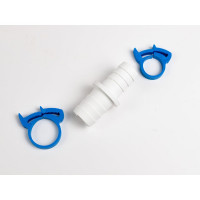 Соединитель для шлангов 1/2x3/4 с 2-мя хомутами ДТРД 4W_1/23/4_02А003.010.0026А003.010.0020