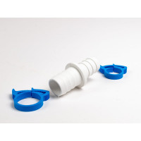 Соединитель для шлангов 1/2x3/4 с 2-мя хомутами ДТРД 4W_1/23/4_02А003.010.0026А003.010.0020