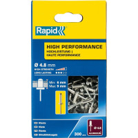 Алюминиевая заклепка RAPID R:High-performance-rivet d4.8x12 мм, 300 шт. 5001436