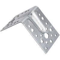 Крепежный усиленный уголок РемоКолор KUU 2 мм, 90x90x65 мм 710-0195