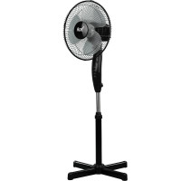 Напольный бытовой вентилятор RIX RSF-3000B, цвет черный, 35Вт 42558