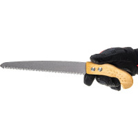 Садовая ножовка СИМАЛЕНД 23 см, рукоять дерево 3809580