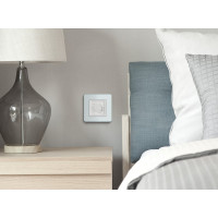 Терморегулятор для тёплого пола Legrand Inspiria с внешним датчиком в комплекте 16А 230В белый 673810