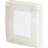 Рамка Legrand с защитной крышкой IP 44 - INSPIRIA - слоновая кость 673921