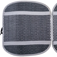 Накидка сиденья SKYWAY Summer-04 с поддержкой спины, бамбук серый, 1 шт. S01302048