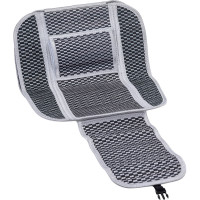 Накидка сиденья SKYWAY Summer-04 с поддержкой спины, бамбук серый, 1 шт. S01302048