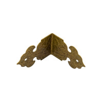 Декоративный уголок Левша 25x25x17 2 шт. бронза У8-7239.СБ