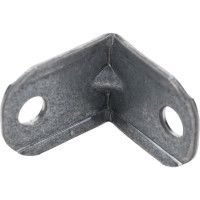 Мебельный уголок с декоративной накладкой Левша 20x20 4 шт. черный У8-5129.Ч