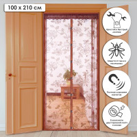 Противомоскитная сетка Rosenberg 100x210 см R-400007