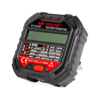 Тестер розеток и УЗО КВТ КТ 107D PROLINE 86321