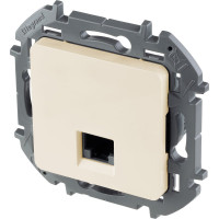 Розетка Legrand компьютерная RJ45 категория 6 UTP Legrand Inspiria слоновая кость 673831