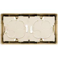 Коробка накладного монтажа Legrand - 2 поста - INSPIRIA - слоновая кость 673991