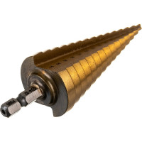 Сверло ступенчатое 4-32 мм, 15 размеров Резолюкс 31403