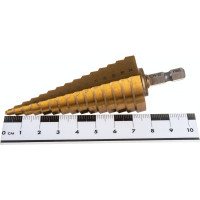 Сверло ступенчатое 4-32 мм, 15 размеров Резолюкс 31403