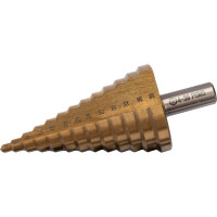 Сверло ступенчатое 4-39 мм, 13 размеров Резолюкс 31404