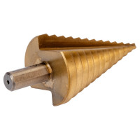 Сверло ступенчатое 4-39 мм, 13 размеров Резолюкс 31404