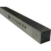 Заготовка-брусок Р18, 10x10x100 мм, HRC 63-65 ООО Сплав 2228799