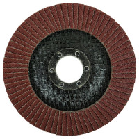 Диск абразивный шлифовальный лепестковый вогнутый 115x22.23 мм, P40 Berger BG BG1562