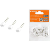 Наконечники для проводов обжимные изолированные штырьевые втулочные (двойные) НШвИ (2) 0,75х10 (упаковка/20 штук) TDM ELECTRIC SQ0568-0048