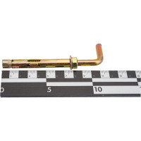 Анкерный болт с Г-образным крюком МЕТАЛЛСЕРВИС М10x80 50 шт. 1230489