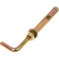 Анкерный болт с Г-образным крюком МЕТАЛЛСЕРВИС М16x130 10 шт. 1230493