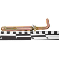 Анкерный болт с Г-образным крюком МЕТАЛЛСЕРВИС М16x130 10 шт. 1230493