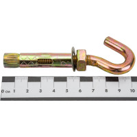 Анкерный болт с полукольцом МЕТАЛЛСЕРВИС М12x70 50 шт. 1230468