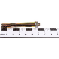 Анкерный болт с гайкой МЕТАЛЛСЕРВИС M8x65 50 шт. 1230104