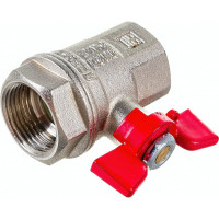 Шаровой кран VALFEX PREMIUM для воды, 3/4" ВР/ВР, бабочка VF.217.NB1.034.PREMIUM