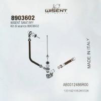 Сифон для ванной WISENT с гибким шлангом W890+3602