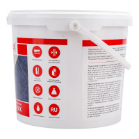 Эластичный эпоксидно-полиуретановый клей для плитки и камня Himflex 5КХ белый, класс R2T, ведро 5 кг 4631162033740