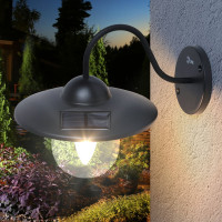 Светильник уличный ERASF22-38 на солнечных батареях настенный Ретро 1 LED, ЭРА Б0053388