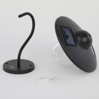 Светильник уличный ERASF22-38 на солнечных батареях настенный Ретро 1 LED, ЭРА Б0053388