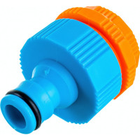 Штуцер пластиковый, внутренняя резьба для шланга 1/2", 3/4", 1" Yard 64-2-007