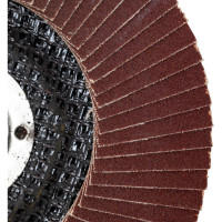 Круг лепестковый БАЗ торцевой (125x22 мм; Р120 (№10)) РемоКолор 45-5-529