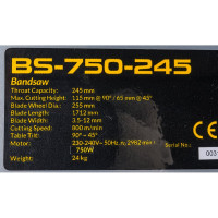 Ленточная пила Zitrek ВS-750-245 067-1031