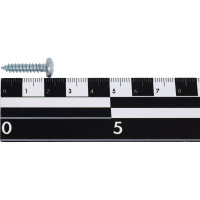 Саморез  КВАДРА DIN 7981 4.8x25 цинк, коp. 500 шт., полусфера, шлиц PH2, острый 814825003500