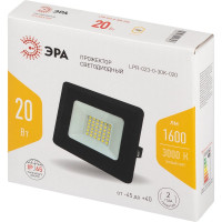 Прожектор светодиодный уличный ЭРА LPR-023-0-30K-020 20Вт 3000K IP65 Б0052857
