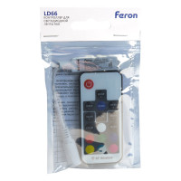 Контроллер RGB mini для светодиодной ленты FERON с П/У, 12-24V, LD66 48032