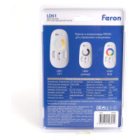 Контроллер CCT для мультибелой светодиодной ленты FERON с П/У белый, 12-24V, LD61 48028