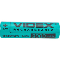 Аккумулятор Videx 18650 3000mAh без защиты VID-18650-3.0-NP