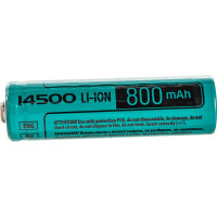 Аккумулятор Videx 14500 800mAh без защиты VID-14500-0.8-NP