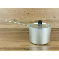 Кастрюля Демидовский 1.0 л металлическая ручка с крышкой МТ-064