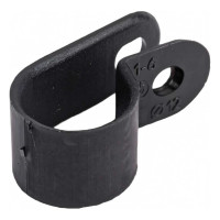 Нейлоновая крепежная скоба TDM ELECTRIC СКН-12 черная 100 шт SQ0514-0214