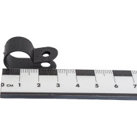 Нейлоновая крепежная скоба TDM ELECTRIC СКН-12 черная 100 шт SQ0514-0214