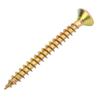 Саморез Rizzel PZ 5,0x50 универсальный острый желтый цинк 300 шт. 00000345305