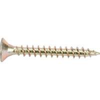 Универсальный саморез Rizzel Pz 5,0x40 желтый цинк 250 шт 00-00467778