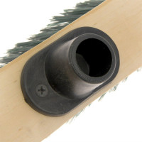 Тротуарная щетка РемоКолор на деревянной колодке 5-ти рядная, без черенка, с резьбой, 275x45 мм 60-0-031