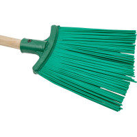 Полипропиленовый веник РемоКолор Зятёк, плоский, с деревянным черенком, длина 72 см 61-1-018