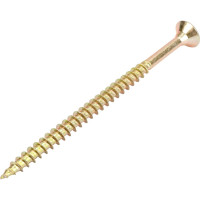 Универсальный саморез Rizzel Pz 5,0x80 желтый цинк 200 шт 00-00466997